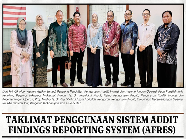 20/2/2025 - TAKLIMAT PENGGUNAAN SISTEM AFRES BERSAMA InQKA